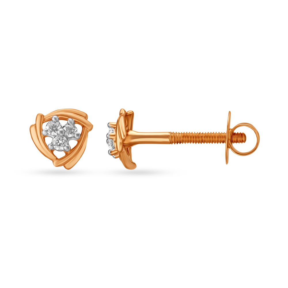 Iconic Dazzling Stud Earrings for Kids,,hi-res image number null