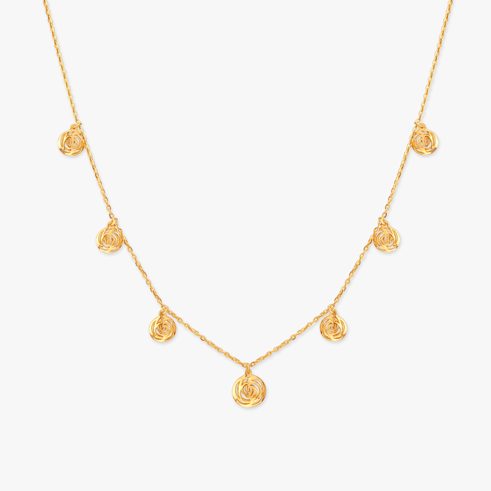 Celestial Glow Gold Necklace Set,,hi-res image number null