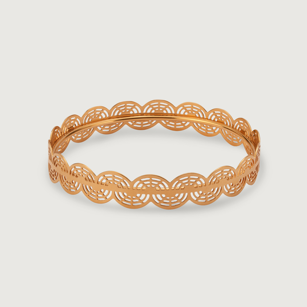 Saura Symphony 22KT Gold Bangle,,hi-res image number null