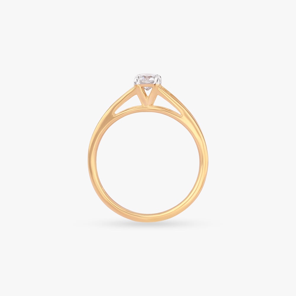 Open Embrace Solitaire Ring,,hi-res image number null