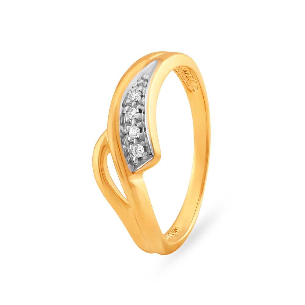 Elegant Petite Diamond Ring