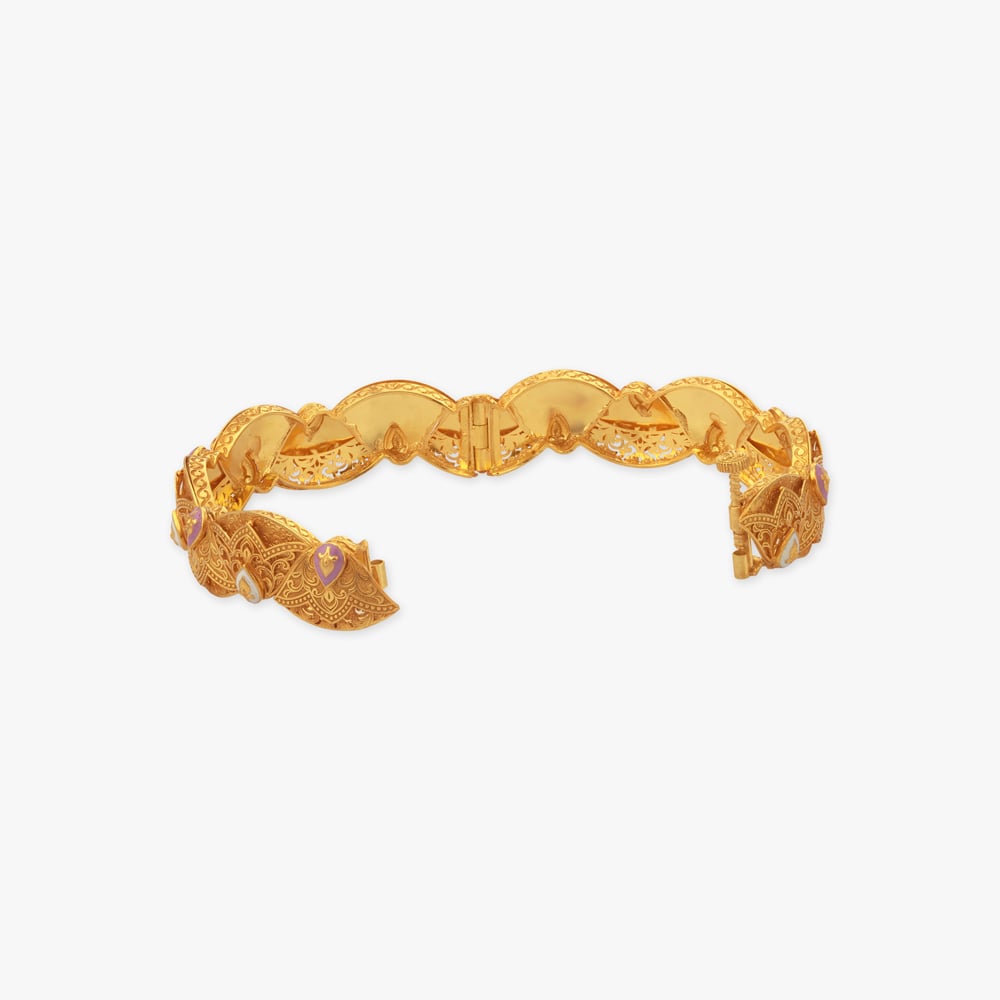 Dawn Bloom Gold Bangle,,hi-res image number null