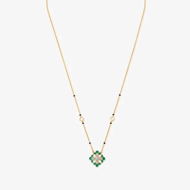 Petal Symphony Diamond Mangalsutra,,hi-res image number null