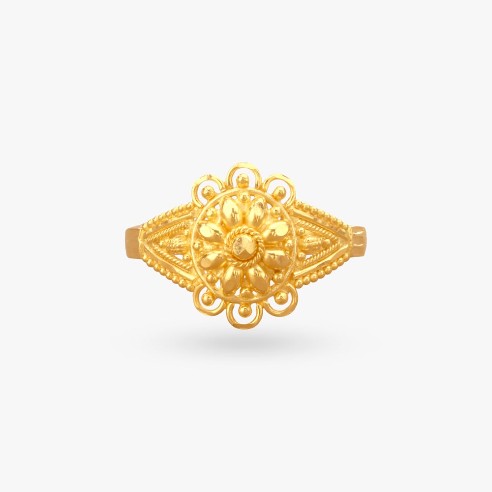 

Royal Bloom Gold Ring