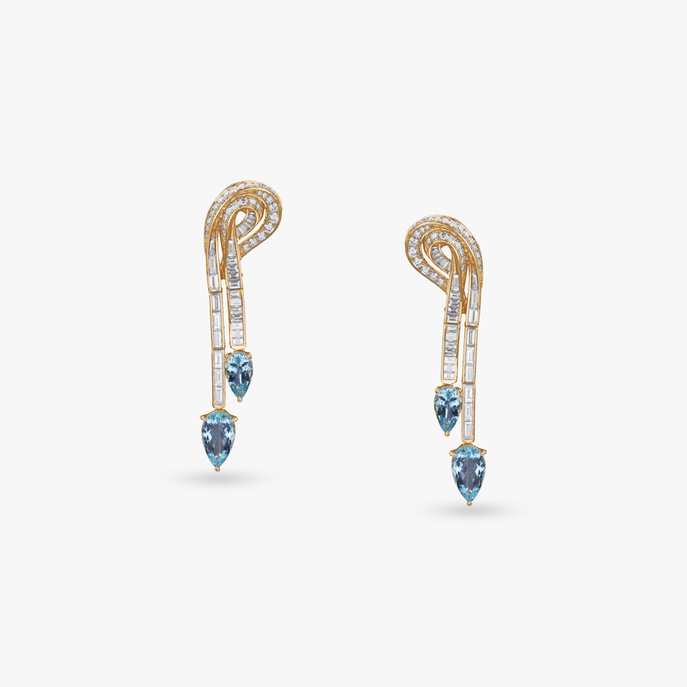 Celestial Curve Diamond Necklace Set,,hi-res image number null