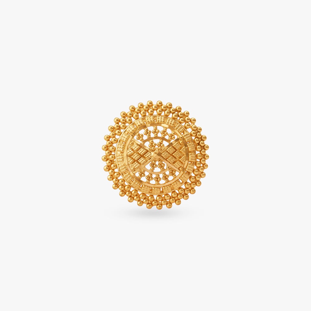 Aura Filigree Gold Ring,,hi-res image number null