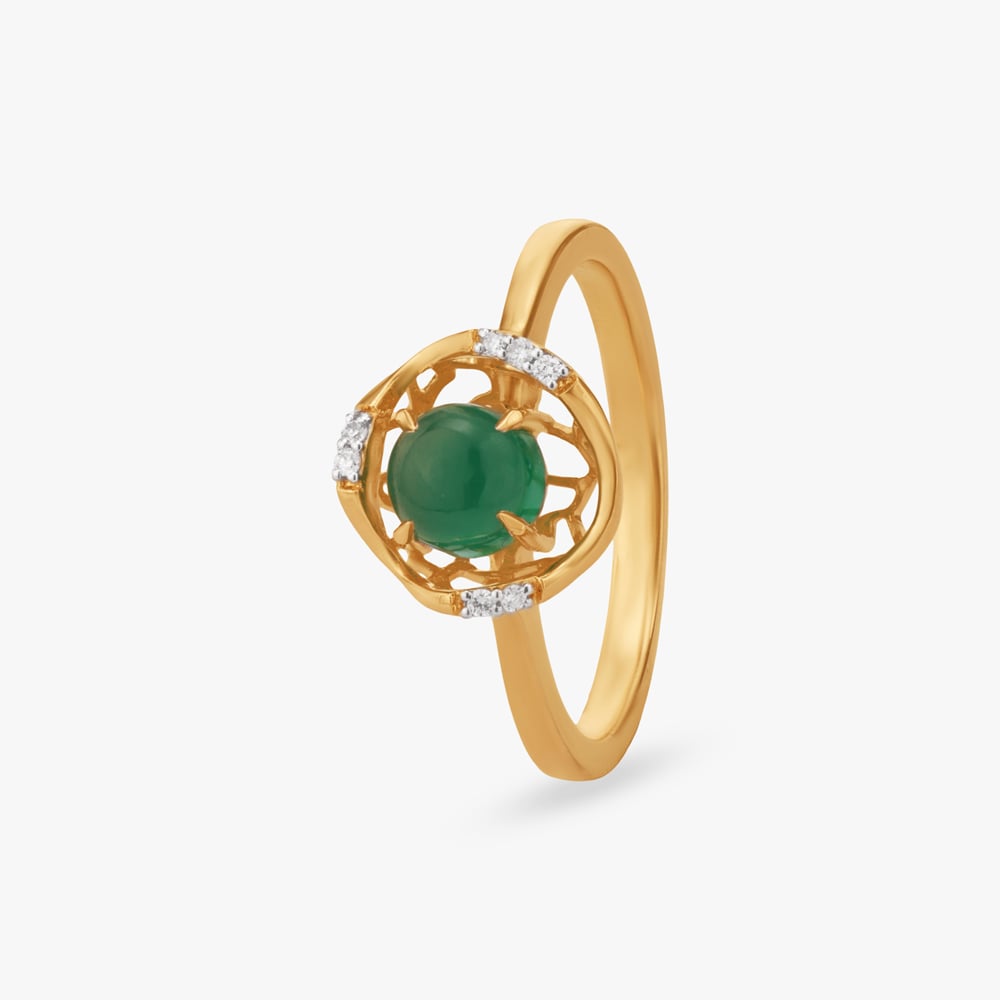 Ornate Frame Diamond Ring,,hi-res image number null