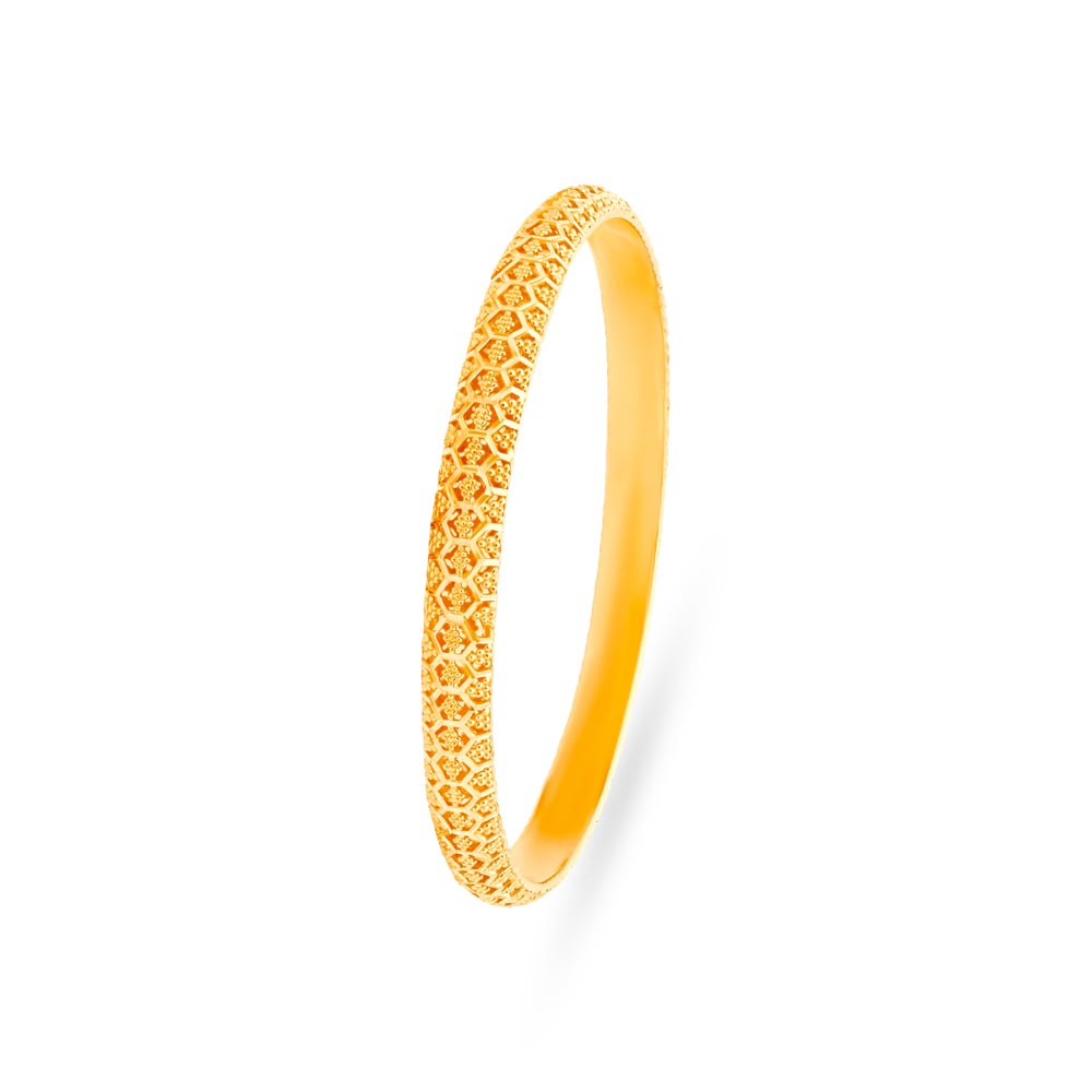 Enchanting Gold Bangle,,hi-res image number null
