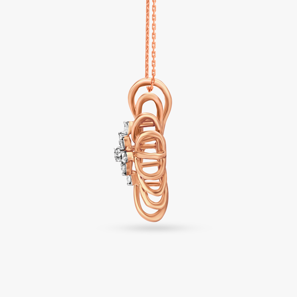 Petite Brilliance Diamond Pendant and Earrings Set,,hi-res image number null