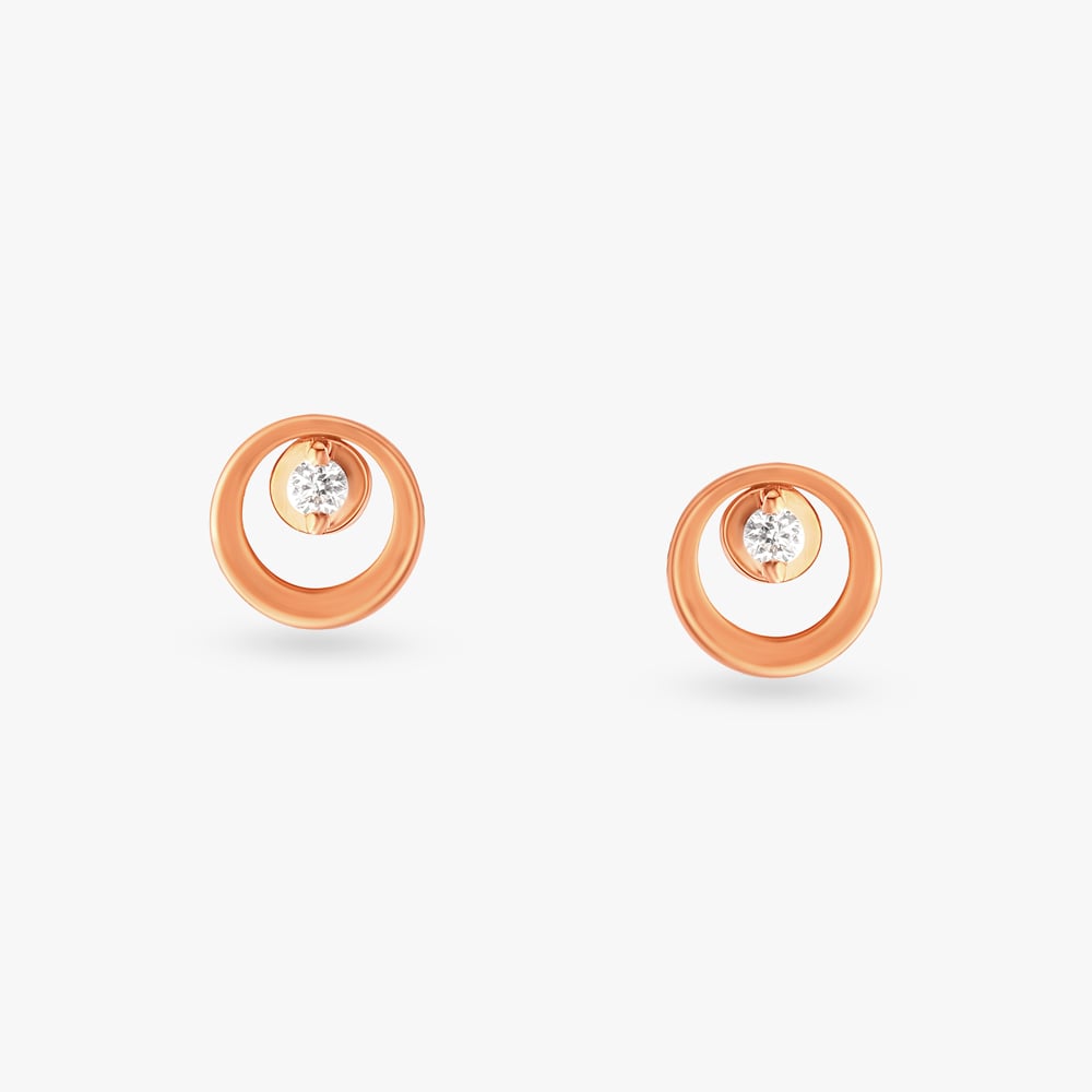 Essential Minimalism Diamond Stud Earrings,,hi-res image number null