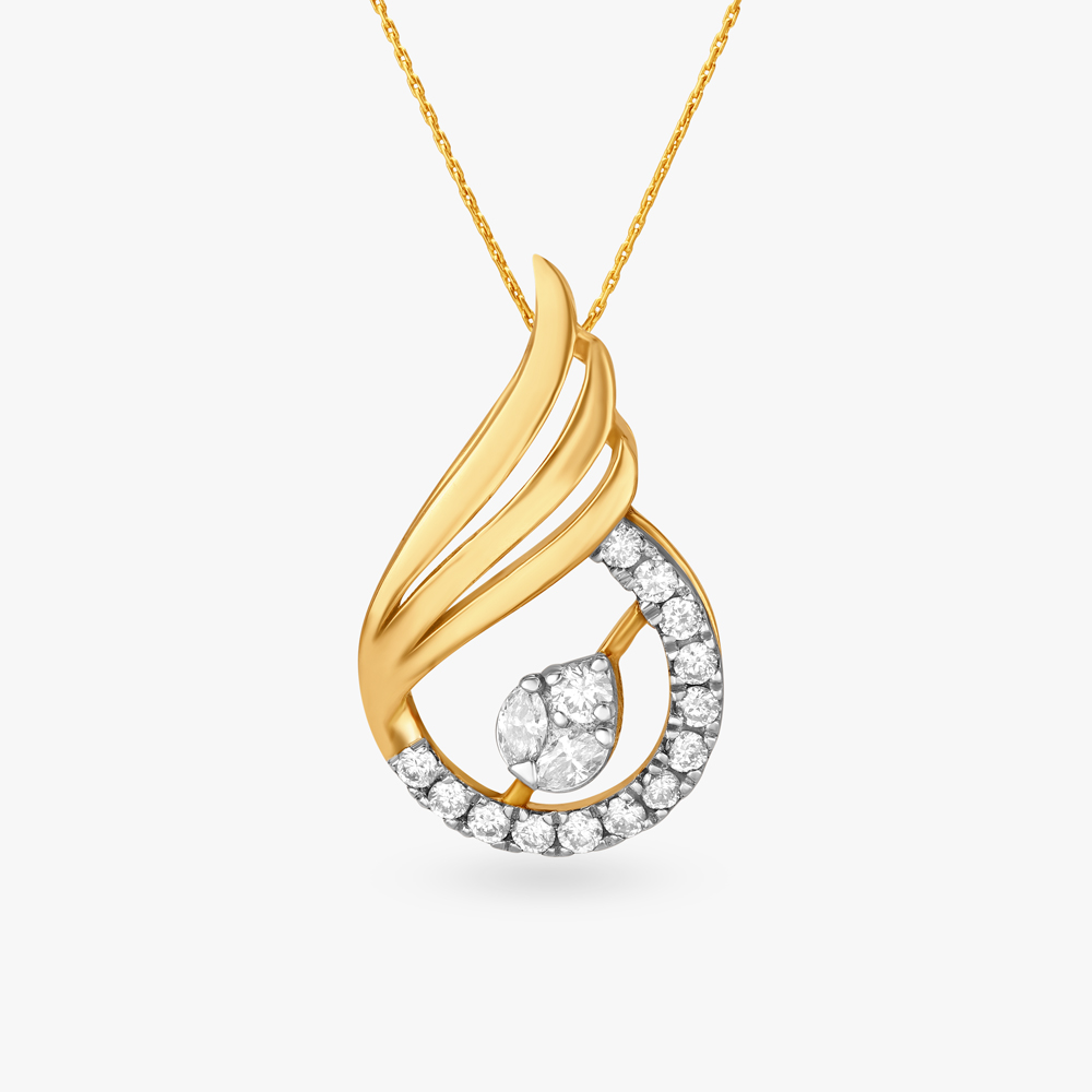 Resplendent Diamond Pendant and Earrings Set,,hi-res image number null