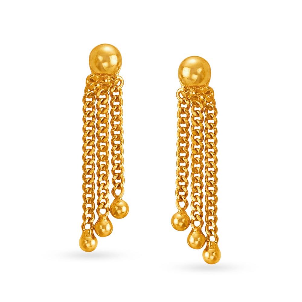 Tanishq ear chains sales