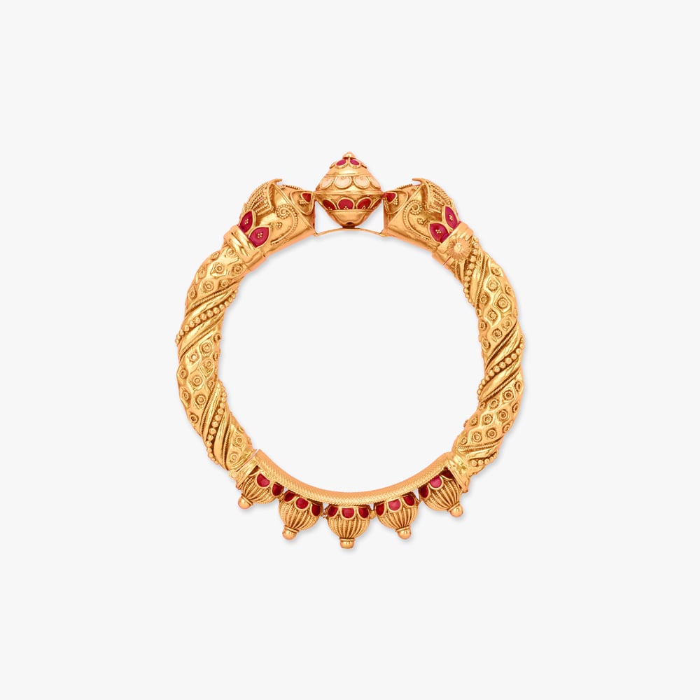 Shringar Sharoda Solid Bala Gold Bangles,,hi-res image number null
