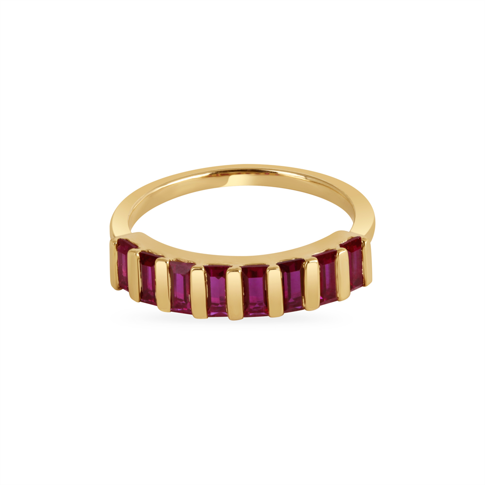 14KT Yellow Gold Irish Coffee Ring,,hi-res image number null