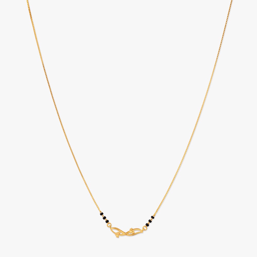Floral Sway Gold Mangalsutra,,hi-res image number null