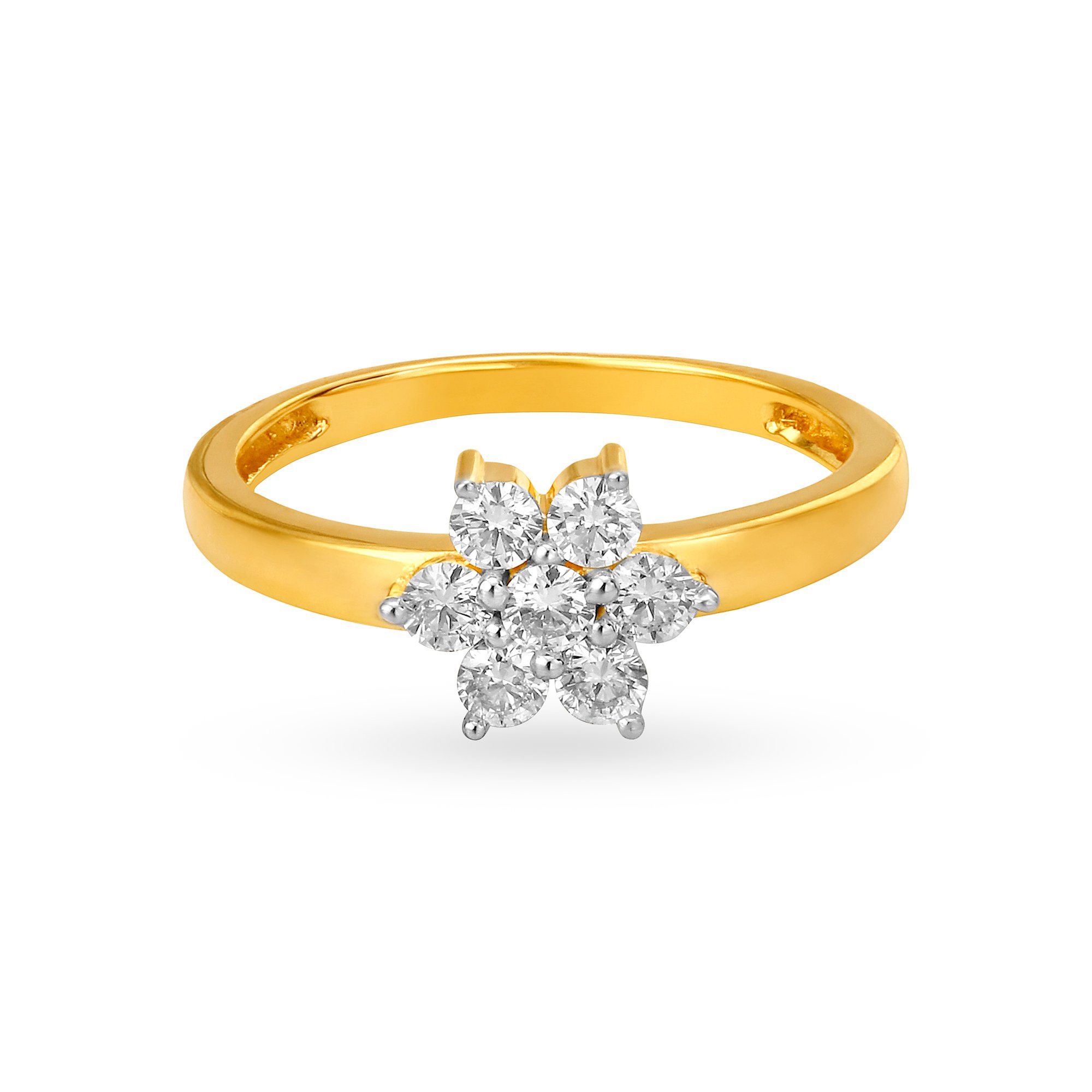 Floral Cluster Diamond Ring,,hi-res image number null