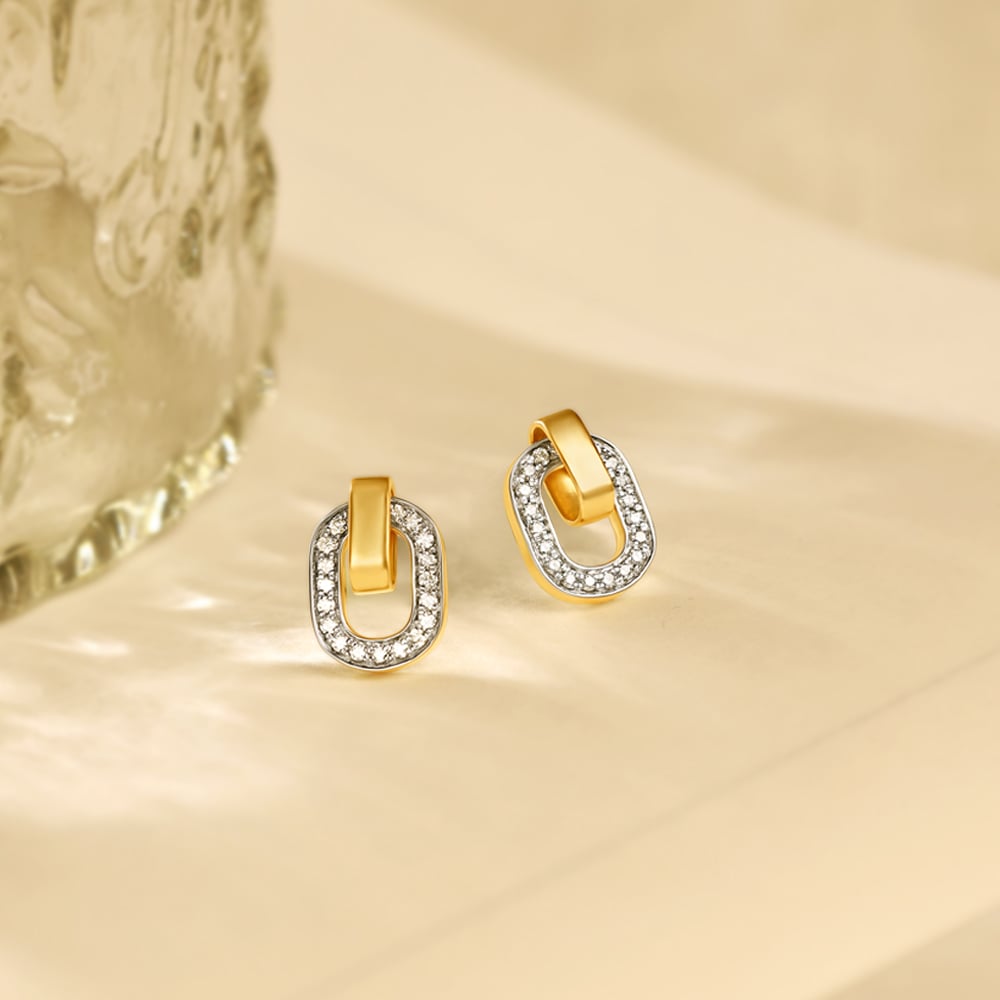 Waterfall Of Grace Diamond Drop Earrings,,hi-res image number null