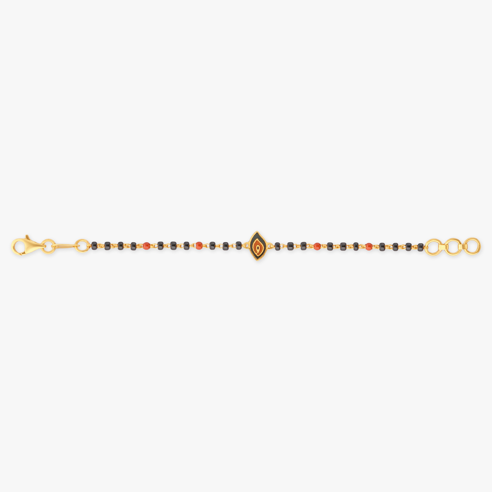Little Nazariya Gold Bracelet for Kids,,hi-res image number null