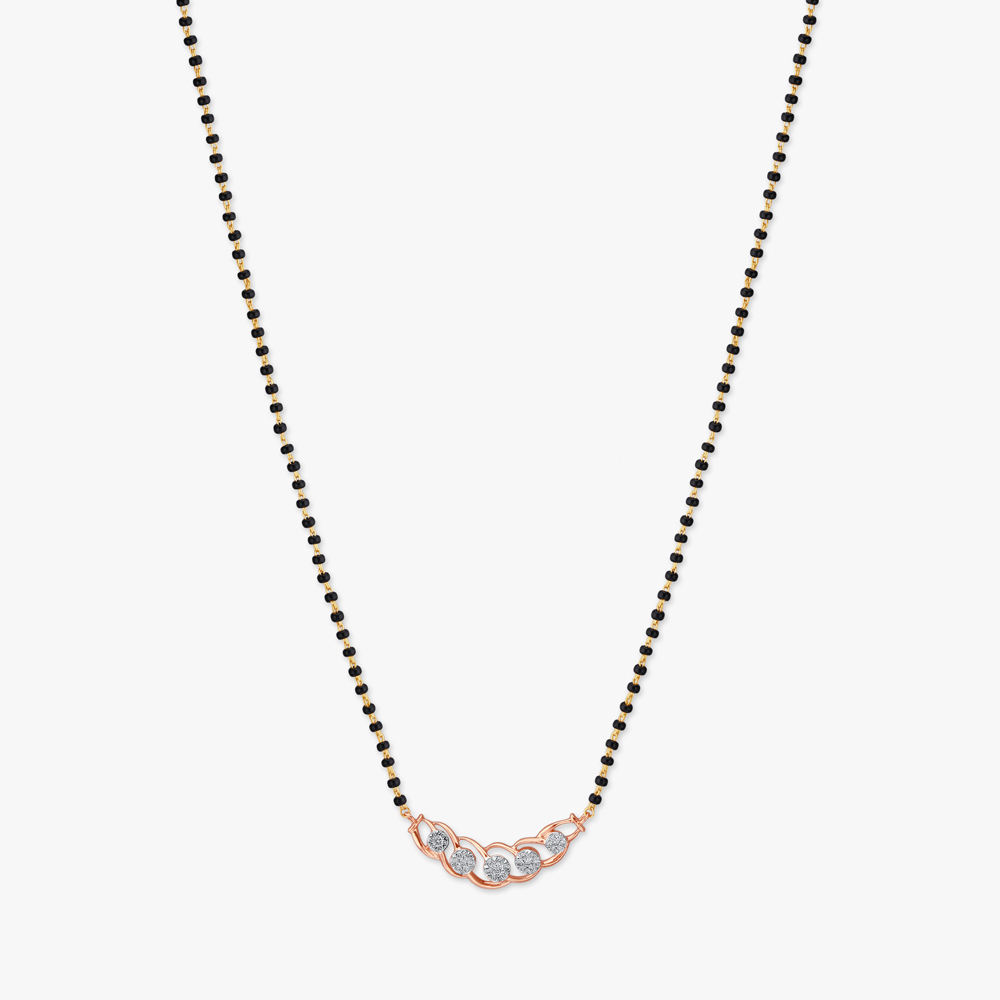 Bond Bloom Diamond Mangalsutra,,hi-res image number null
