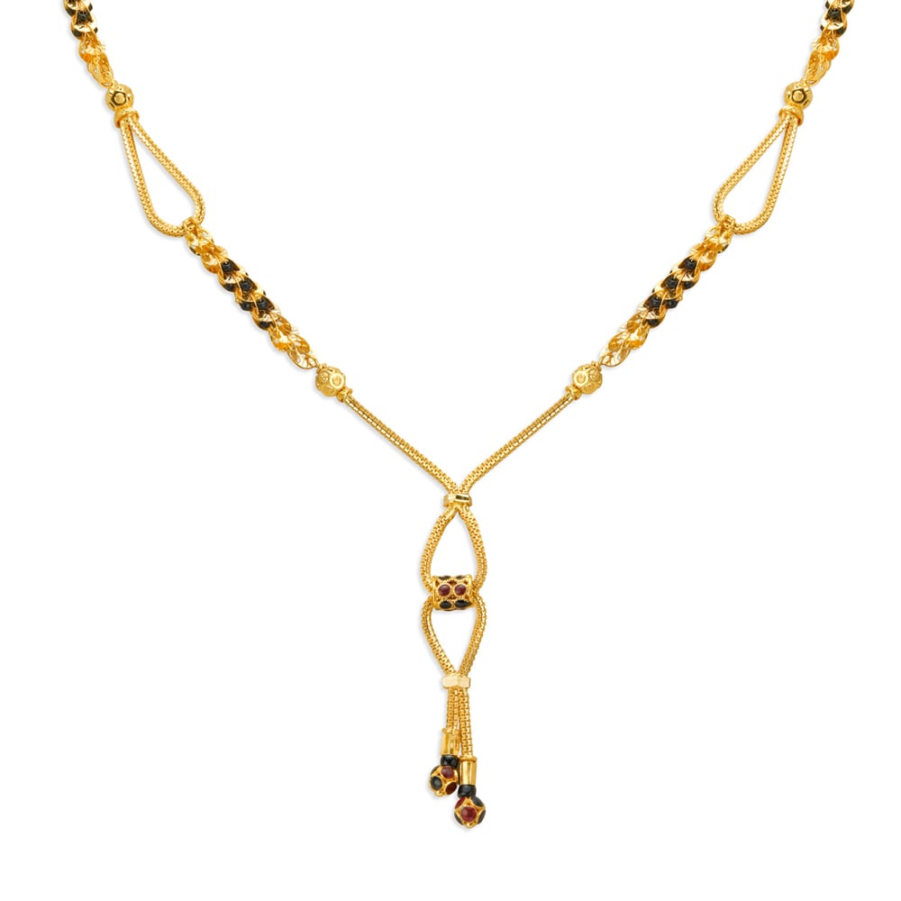 Tanishq short mangalsutra on sale