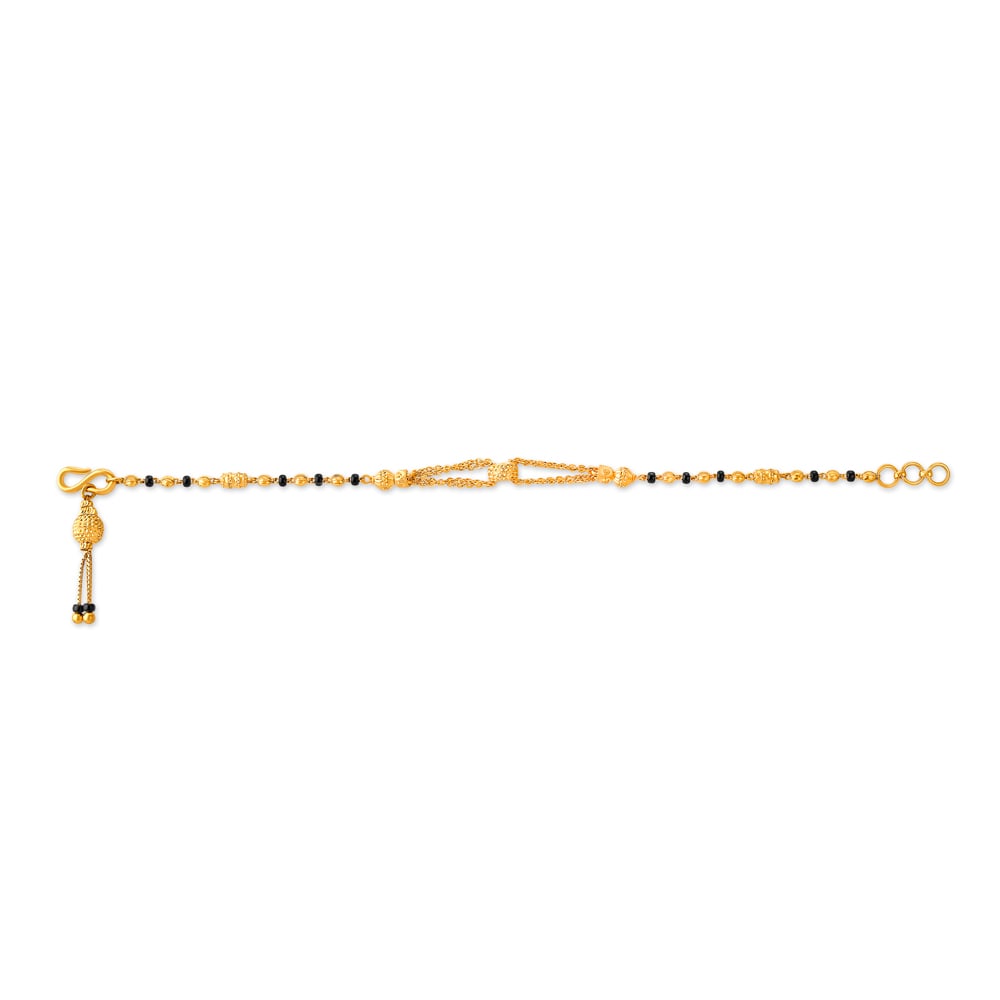 Traditional Yellow Gold Mangalsutra Bracelet-sonthuy.vn