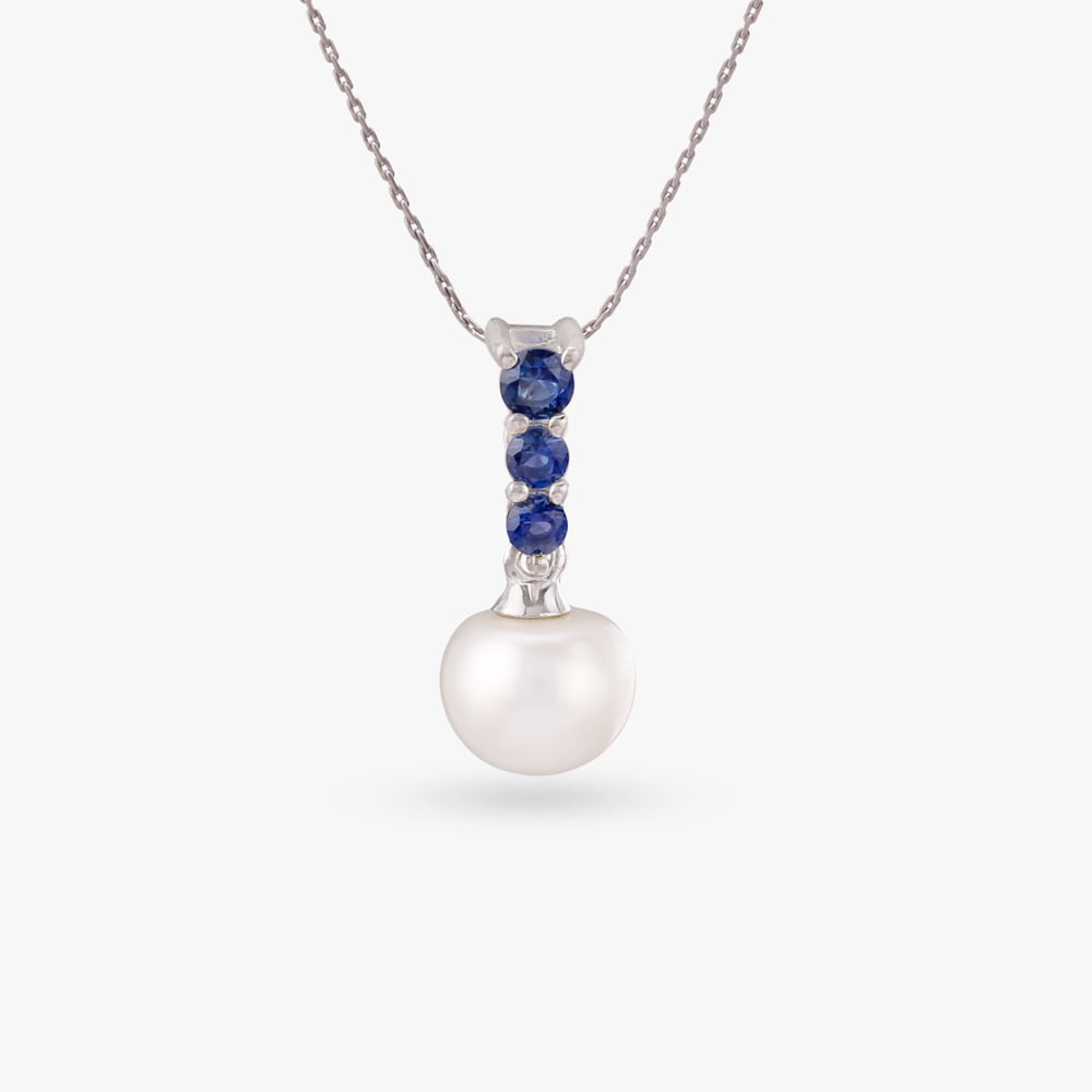 

Twilight Dew Silver Pendant