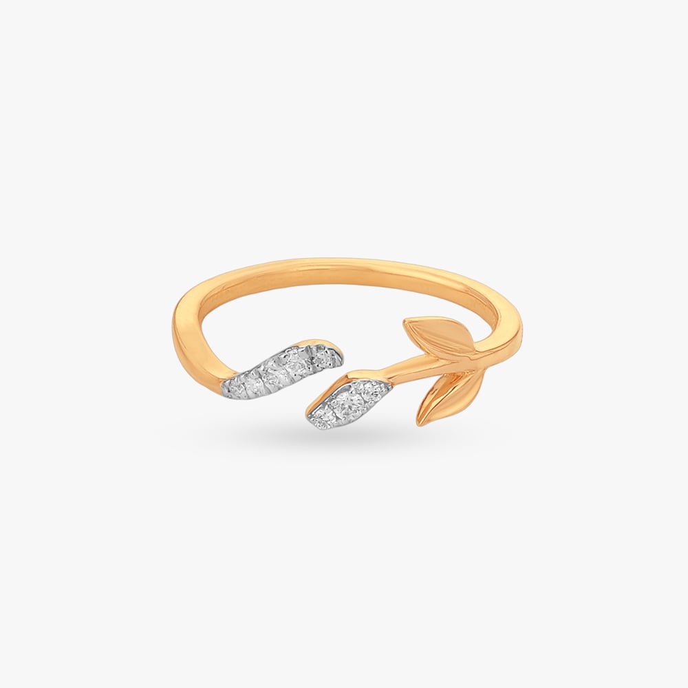 Floral Rise Diamond Ring,,hi-res image number null