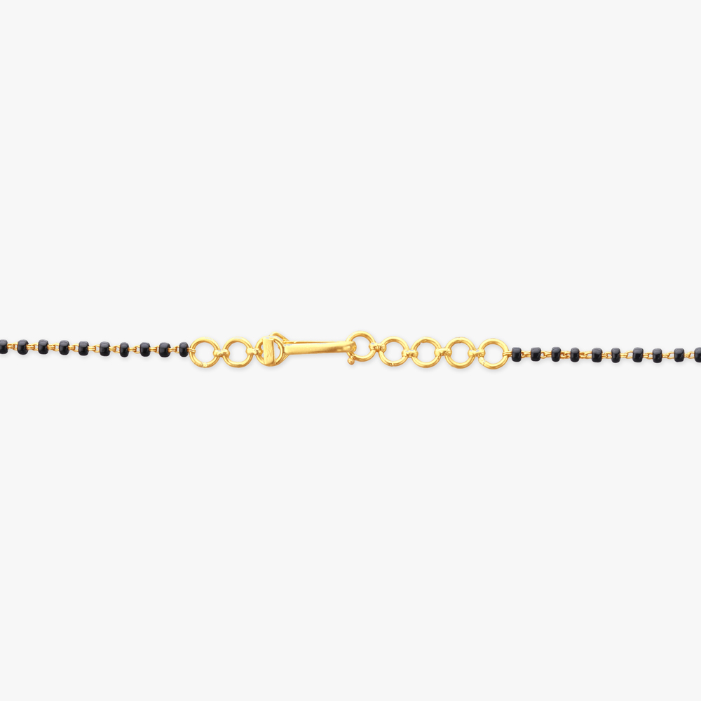 Cylindrical Charm Gold Mangalsutra,,hi-res image number null
