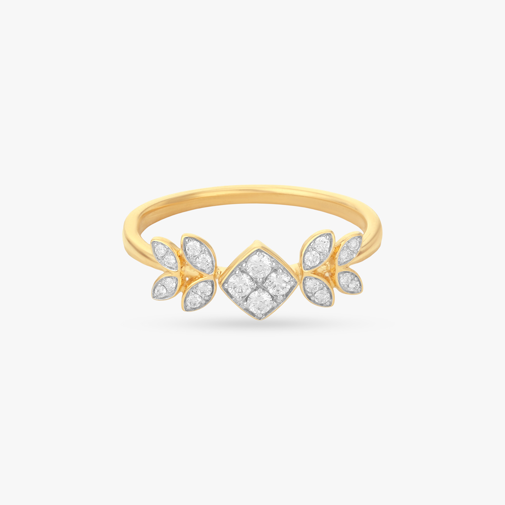 Leaf Embrace Diamond Ring,,hi-res image number null