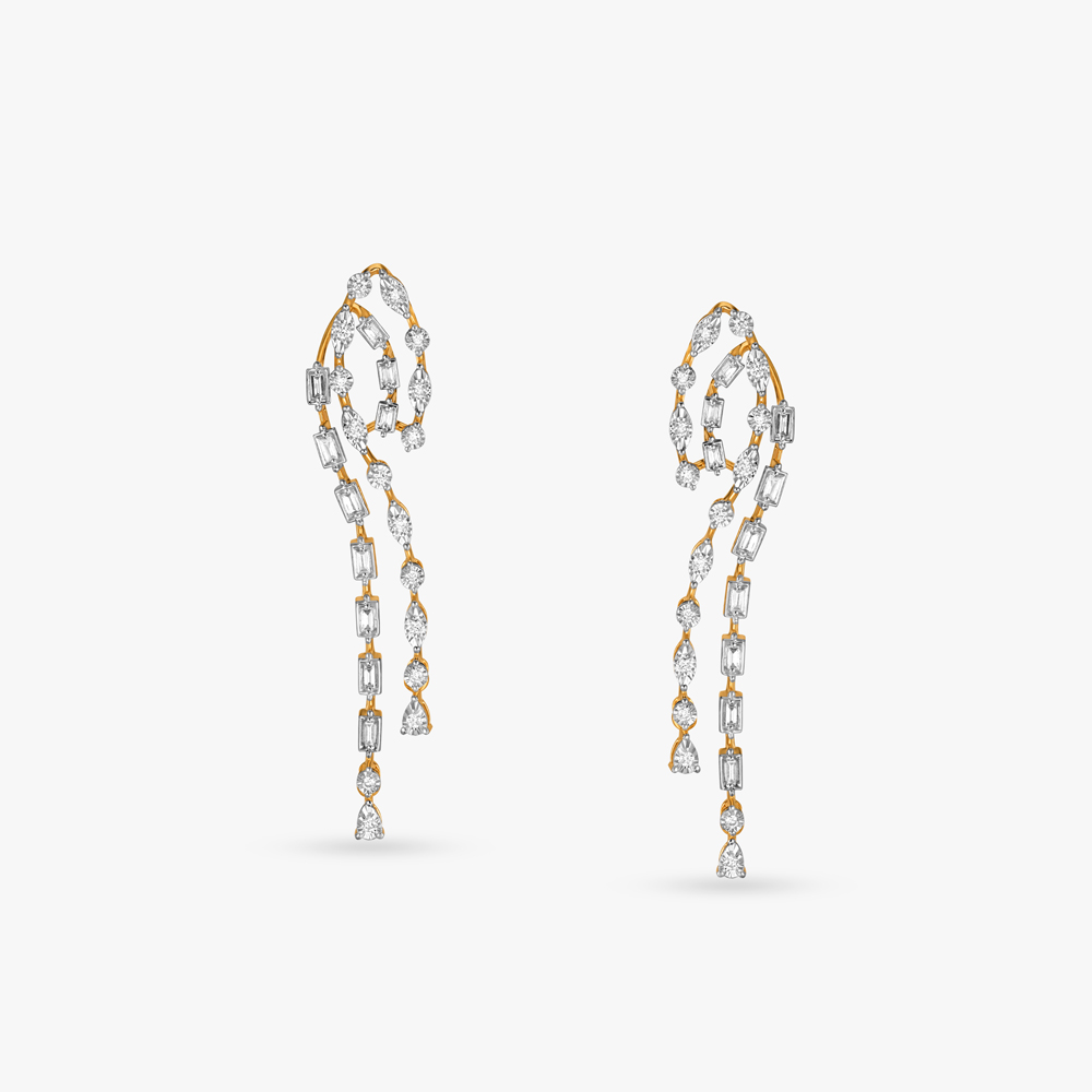 Shine and Flow Diamond Necklace Set,,hi-res image number null