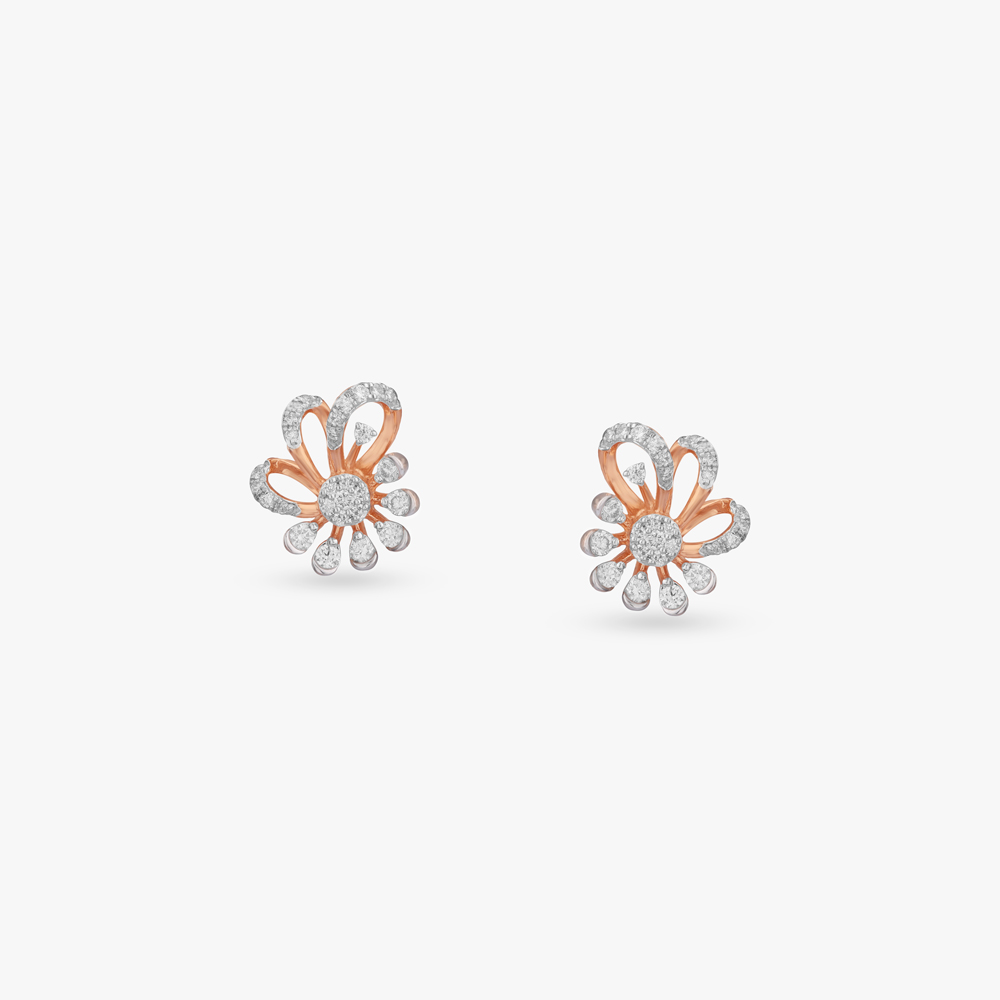Bloom Arc Diamond Pendant and Earrings Set,,hi-res image number null