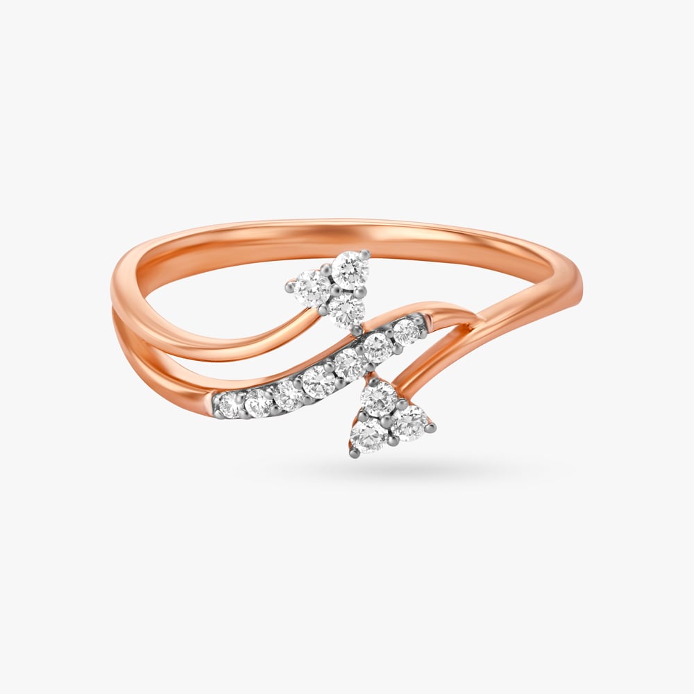 Dainty Triangles Diamond Ring,,hi-res image number null