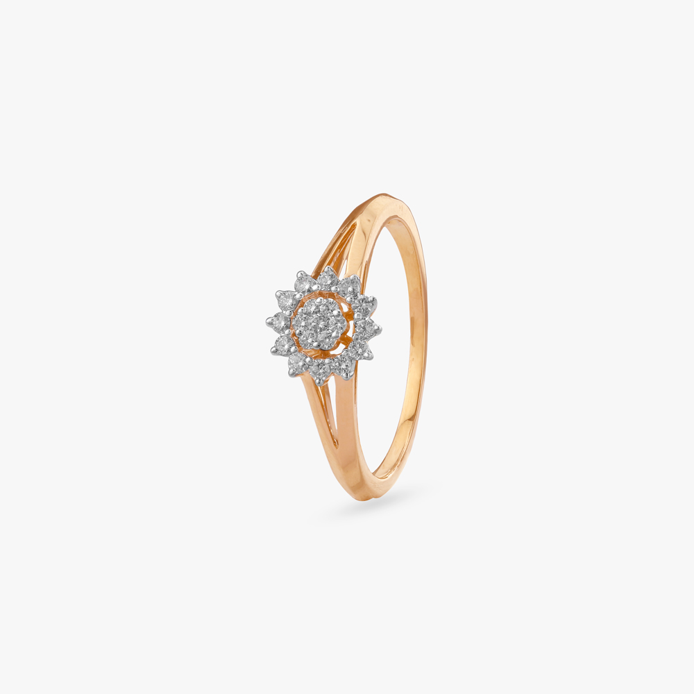 Sunlit Bloom Diamond Ring,,hi-res image number null