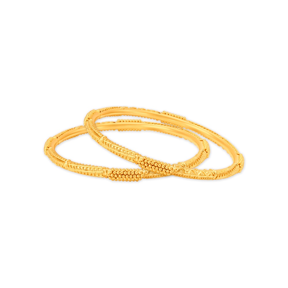 Classic Bridal Gold Bangles,,hi-res image number null