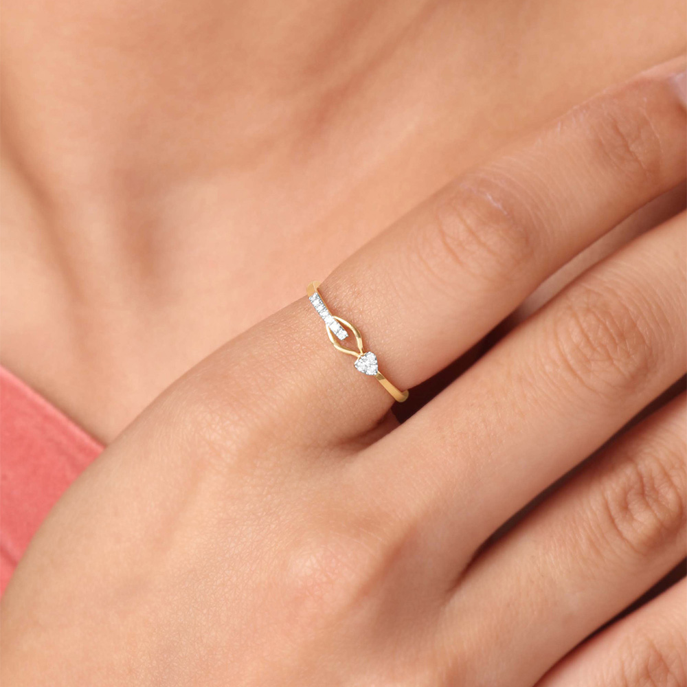 Hearty Wink Diamond Ring,,hi-res image number null