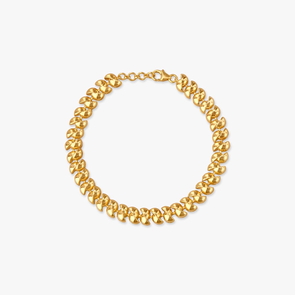 

Bold Curb Gold Bracelet