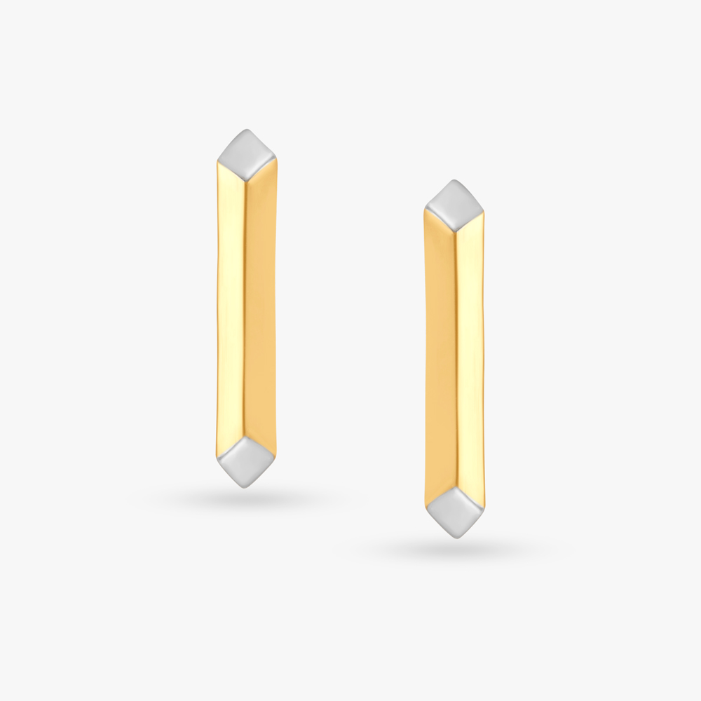 Sleek and Chic Stud Earrings