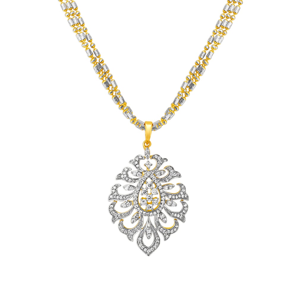 Esther Diamond Pendant with Chain,,hi-res image number null