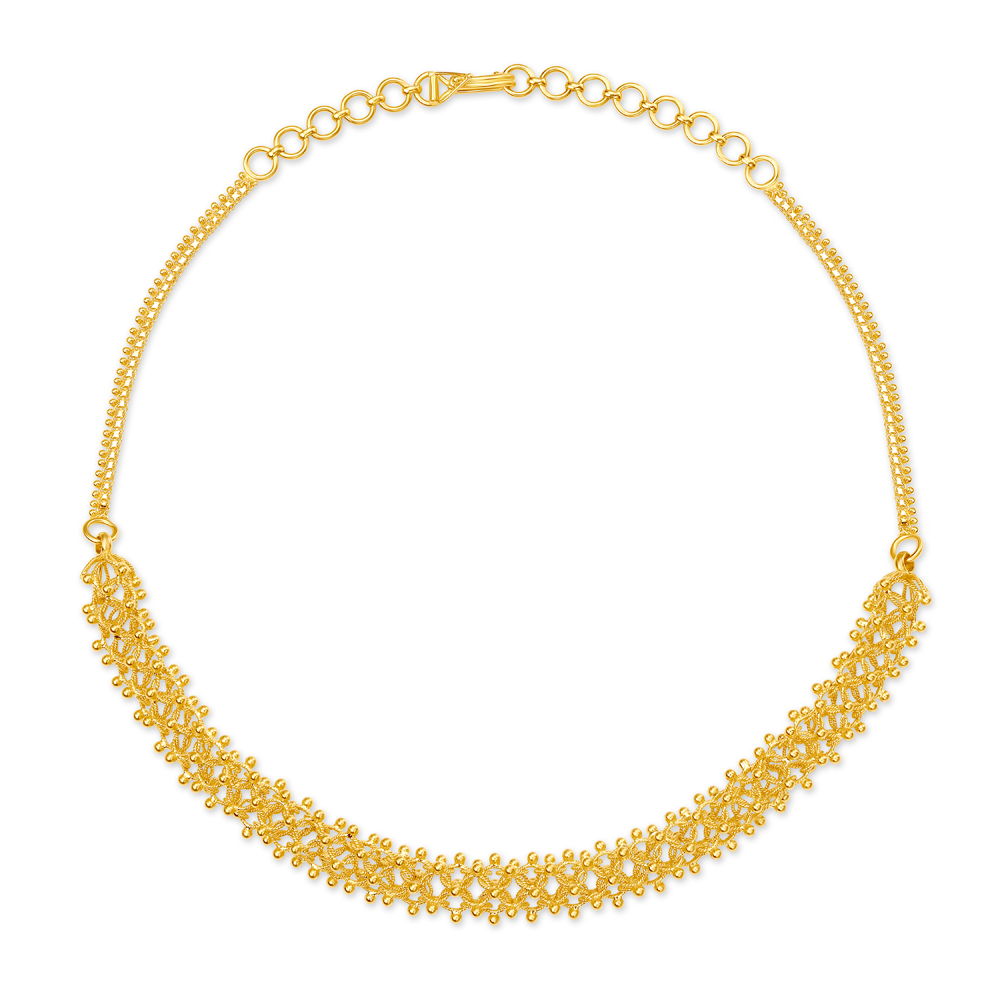 Enchanting Gold Necklace Set,,hi-res image number null