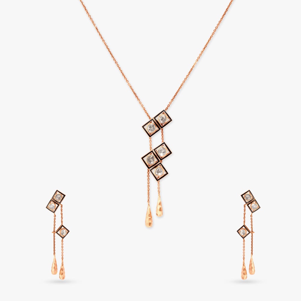 Chic Lariat Necklace Set,,hi-res image number null