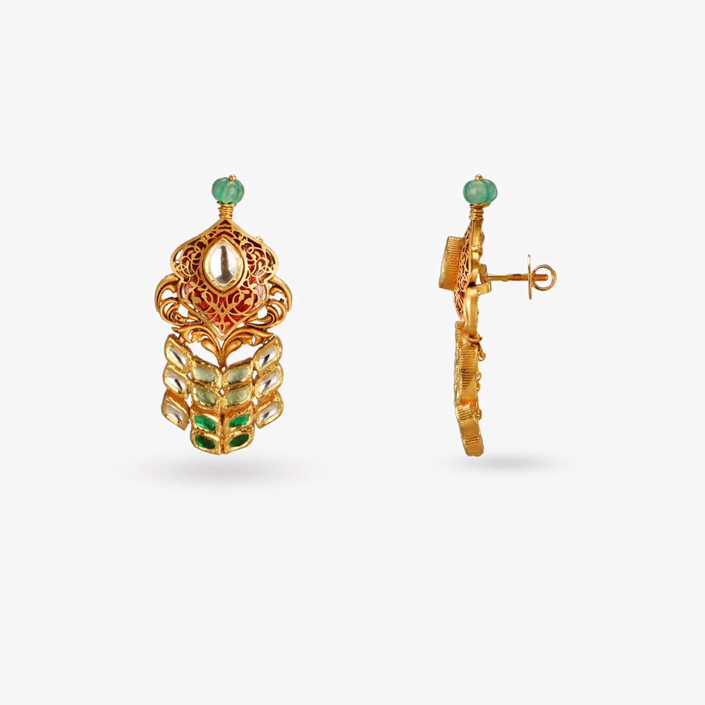 Royal Grace Gold Necklace Set,,hi-res image number null
