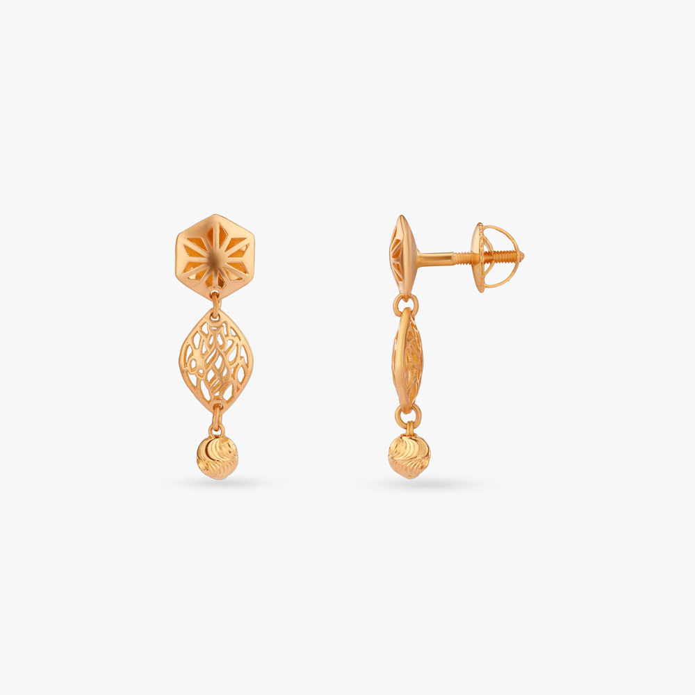 Filigree Charm Gold Necklace Set,,hi-res image number null