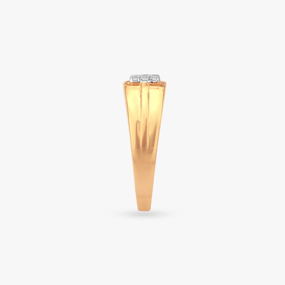 Imperial Block Diamond Ring for Men,,hi-res image number null