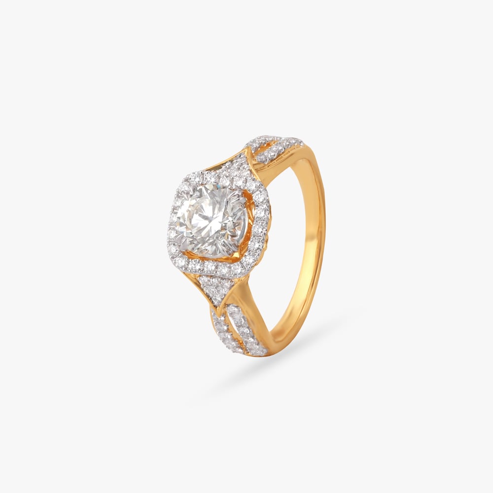 Twisted Majesty Solitaire Ring,,hi-res image number null