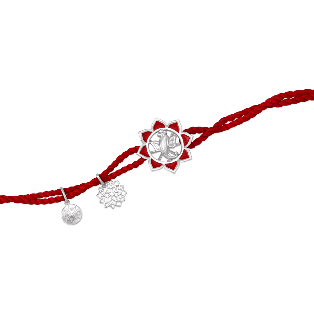 Silver on sale rakhi tanishq