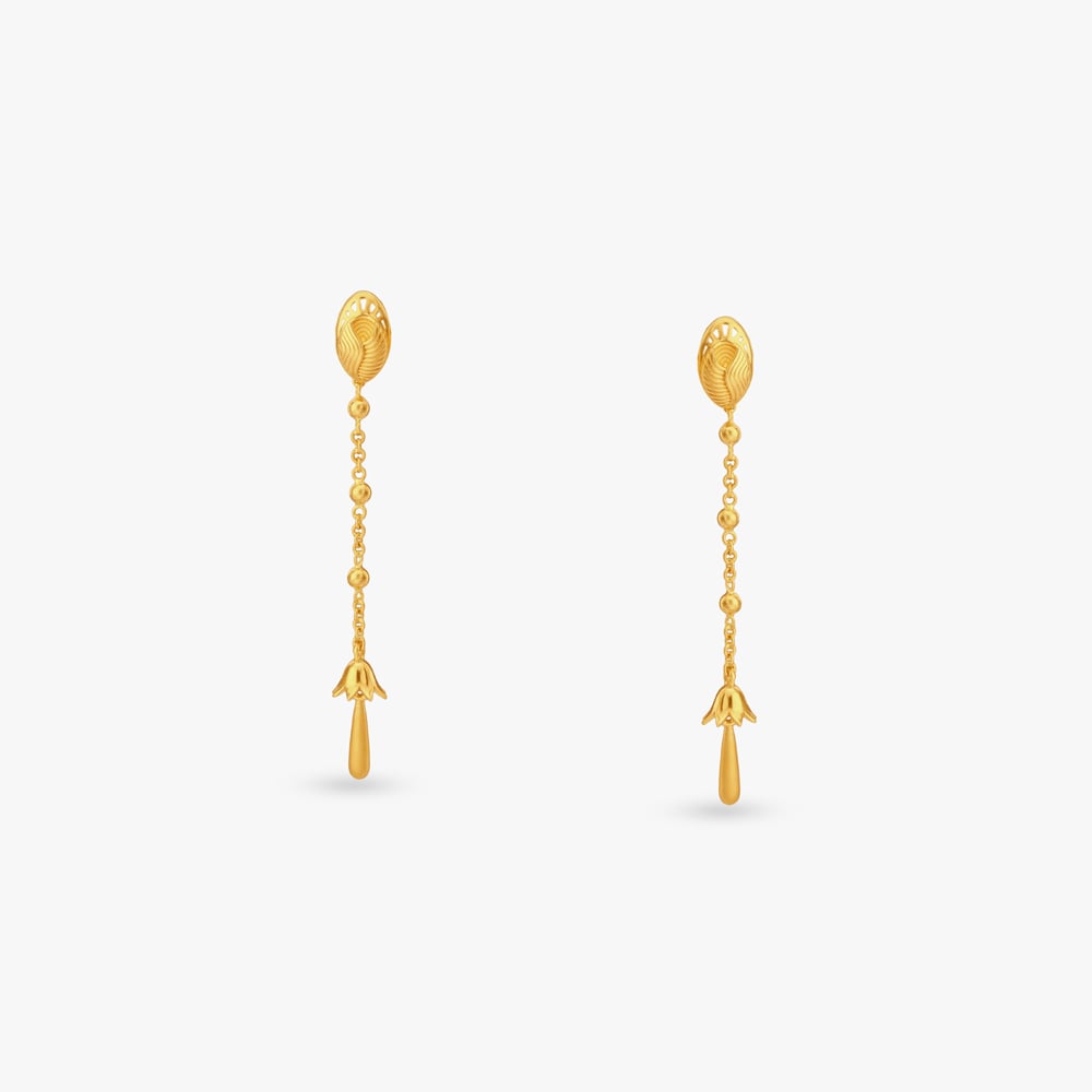 

Modular Grace Gold Drop Earrings