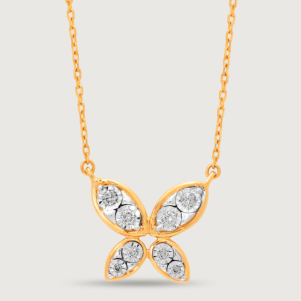 Cupid Edit 14KT Gold & Diamond Necklace,,hi-res image number null