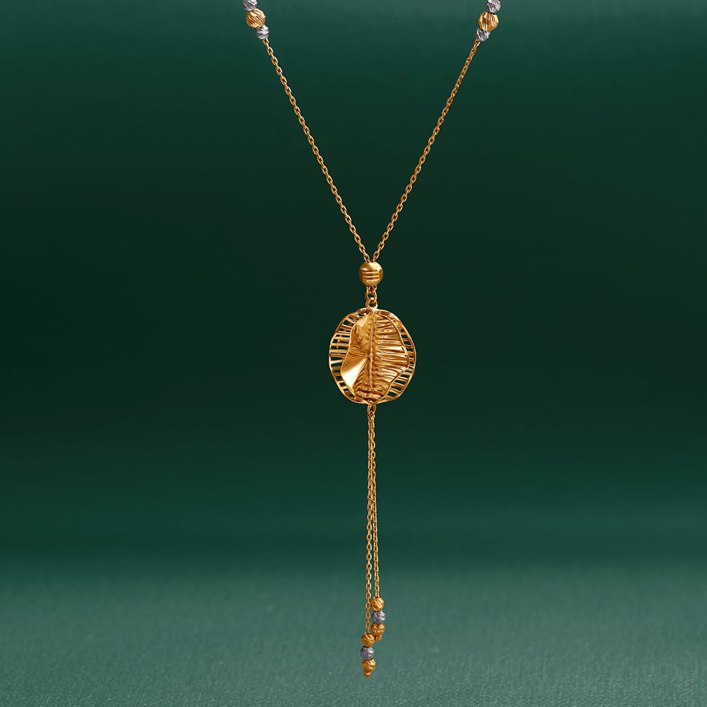 Necklace Buy Gold and Diamond Necklace Online Tanishq