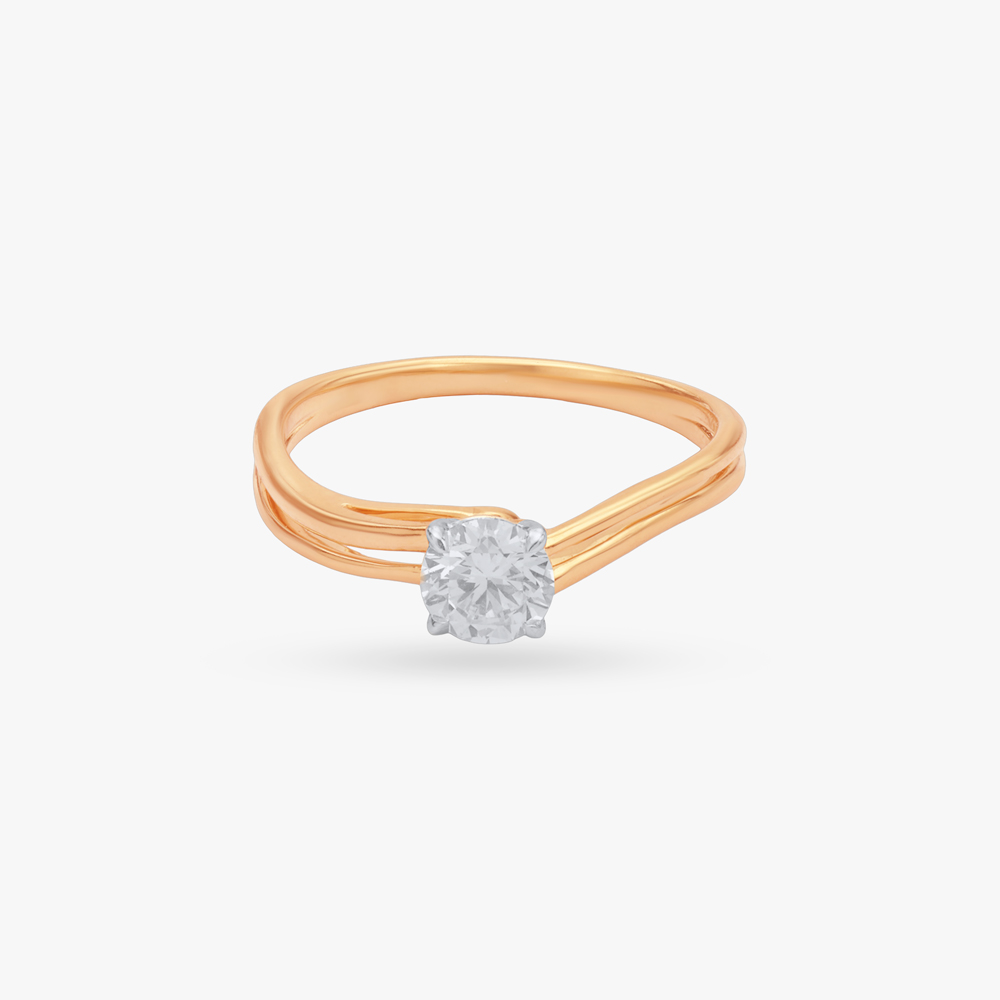 Grace Arc Solitaire Ring,,hi-res image number null