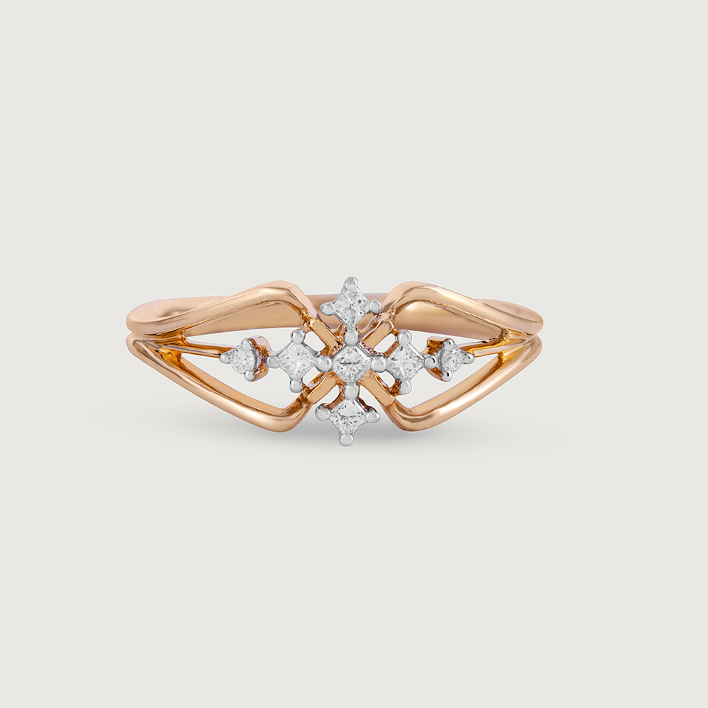 Dazzling Blend Gold & Diamond Ring,,hi-res image number null